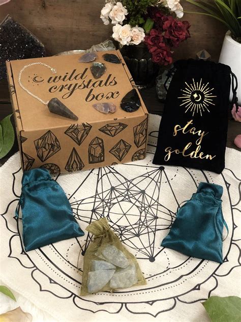 Crystals and Charms: Unveiling the Best Witchy Subscription Boxes for Protection and Healing